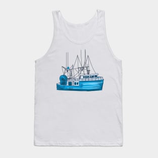 Old Fishing Boat Tank Top